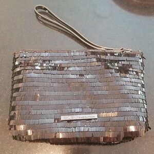 💕BCBGERATION💕 Sequin Wristlet Clutch ~ Black